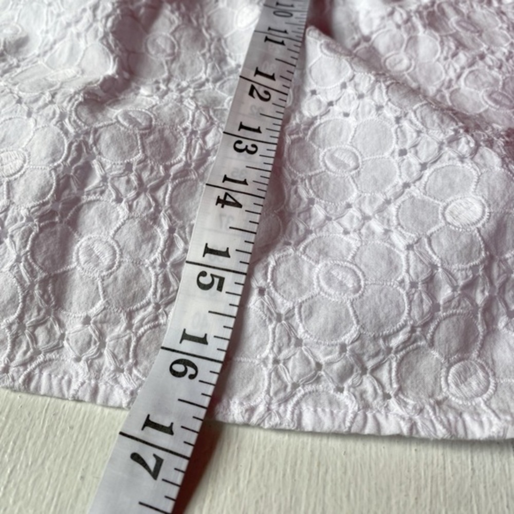 Lily‎ Pulitzer Daisy Pattern Crochet Cropped Tank top - Picture 8 of 9